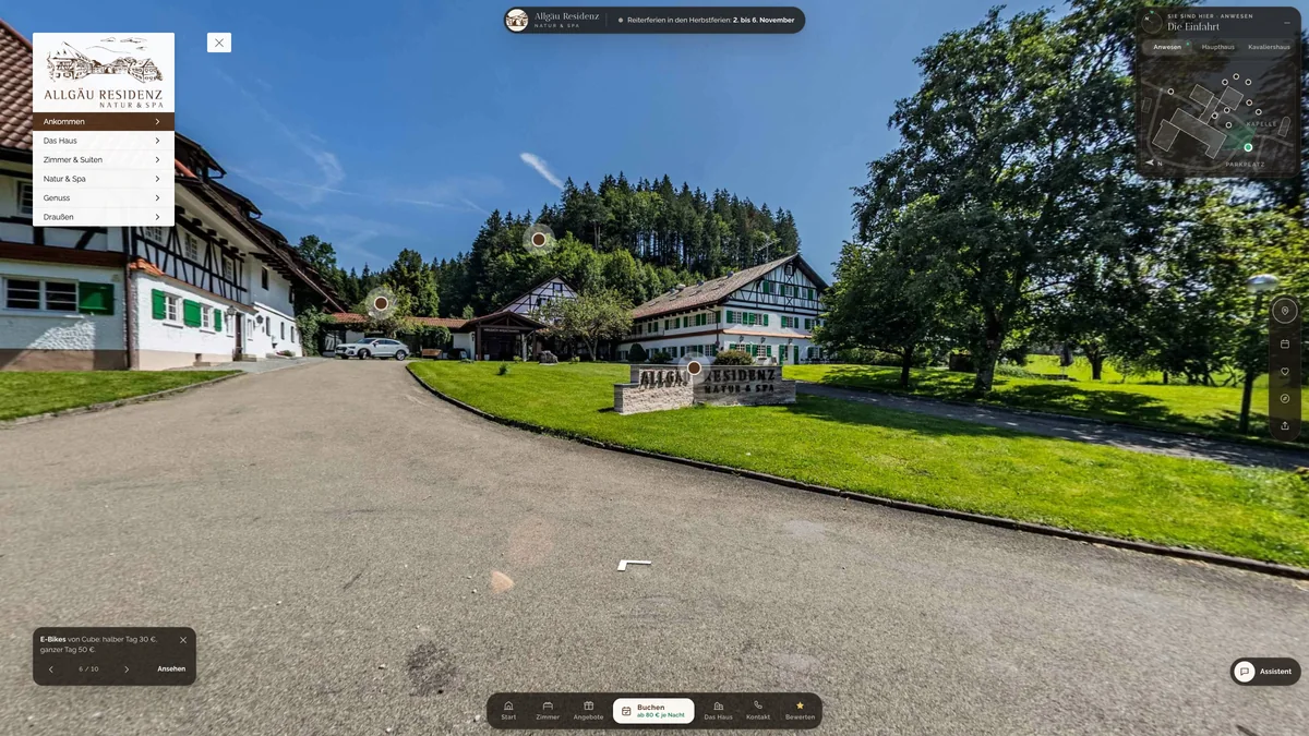Webtour Allgäu Residenz Natur & Spa