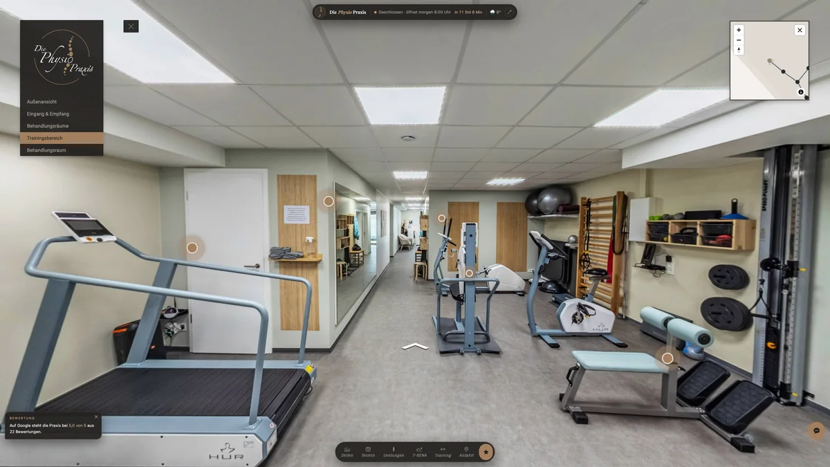Webtour Die Physio Praxis Birkenfeld