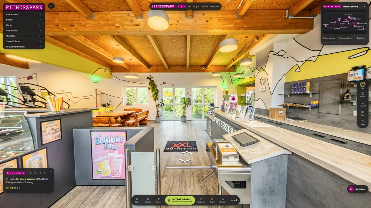 Webtour Fitnesspark Bebra