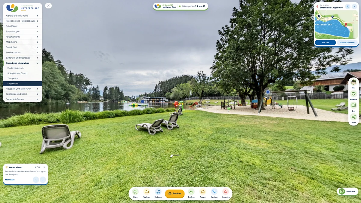 Webtour Ferienparadies Natterer See
