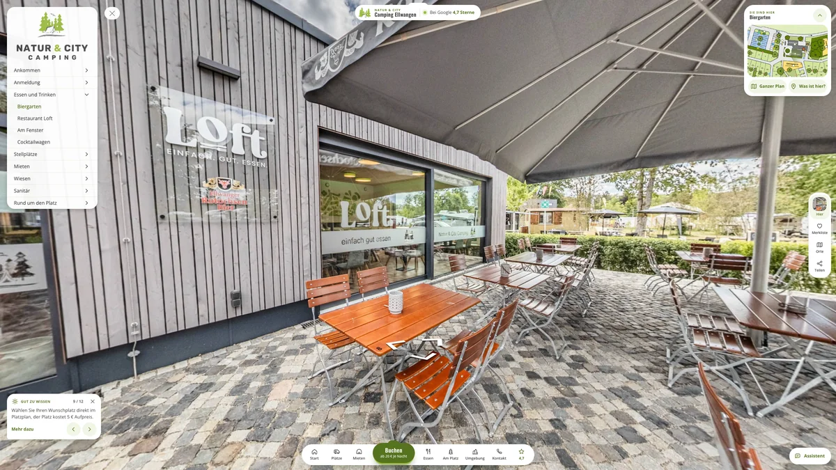 Webtour Natur & City Camping Ellwangen