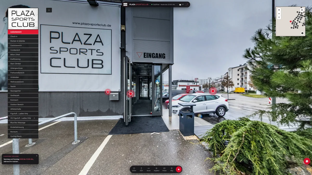 Webtour Plaza Sportsclub Leonberg